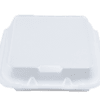 9.25x9.25 White Foam Food Container