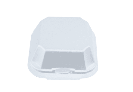 9.25x6 White Foam Food Container