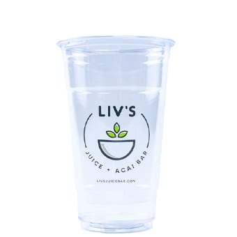 24 oz Clear Plastic Cup