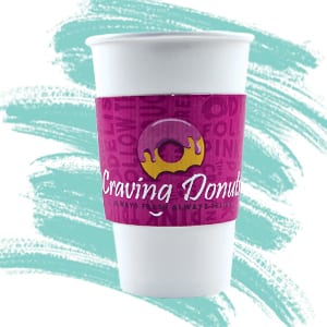 Printed Corrugated Coffee Sleeves