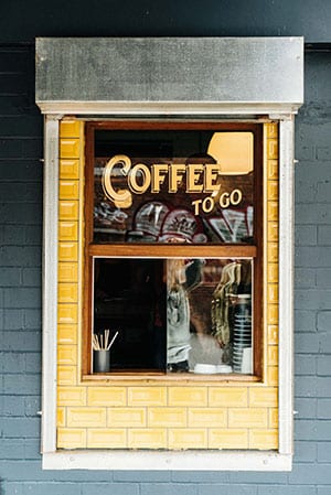 Coffee To Go Window