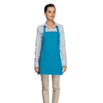 Criss Cross Three Pocket Bib Apron