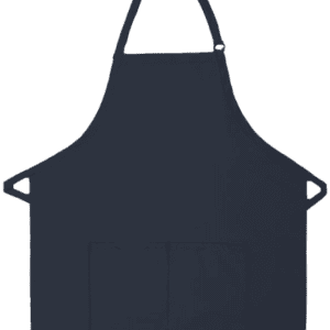 Bib Apron with Center Divided Pocket