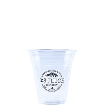 12 oz Custom Printed Eco-Friendly PLA Cold Plastic Cup