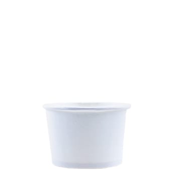 Unprinted 8 oz White Paper Food Bowls