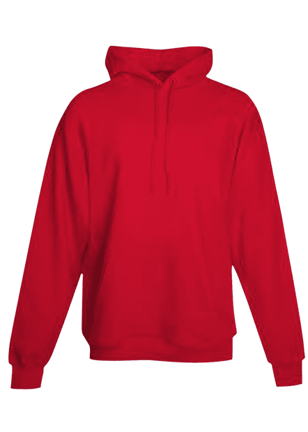 Hanes Heren Hoody - blauw - XL