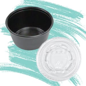 Takeout Portion Cups and Lids