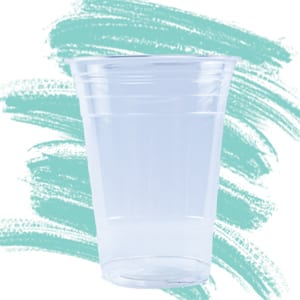 Unprinted Eco-Friendly Plastic Cups