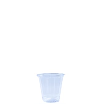 Unprinted 3 oz Clear Plastic Cup
