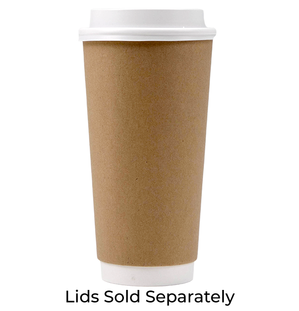 Reliance™ 20 oz Double Wall Coffee Cups - Insulated Paper Cups