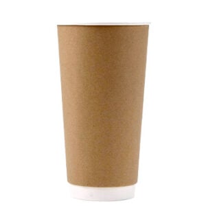 Reliance 20 oz Kraft Double Wall Paper Cups