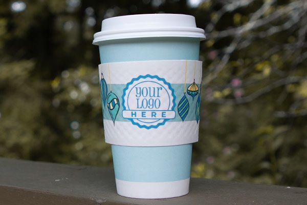 Coffee Sleeves Winter Designs Coffee Sleeves Winter Designs