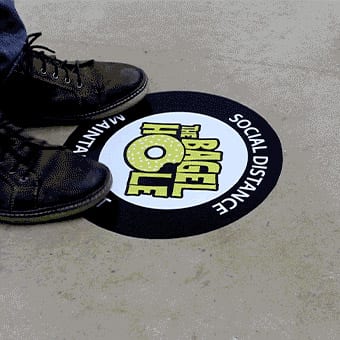 Custom Printed Floor Graphics