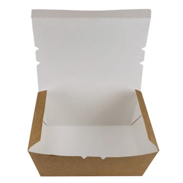8.75" Kraft Paper To Go Box #3 8.75" Kraft Paper To Go Box #3