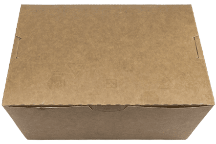 8.75" Kraft Paper To Go Box #3 8.75" Kraft Paper To Go Box #3