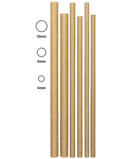 Kraft Paper Straws
