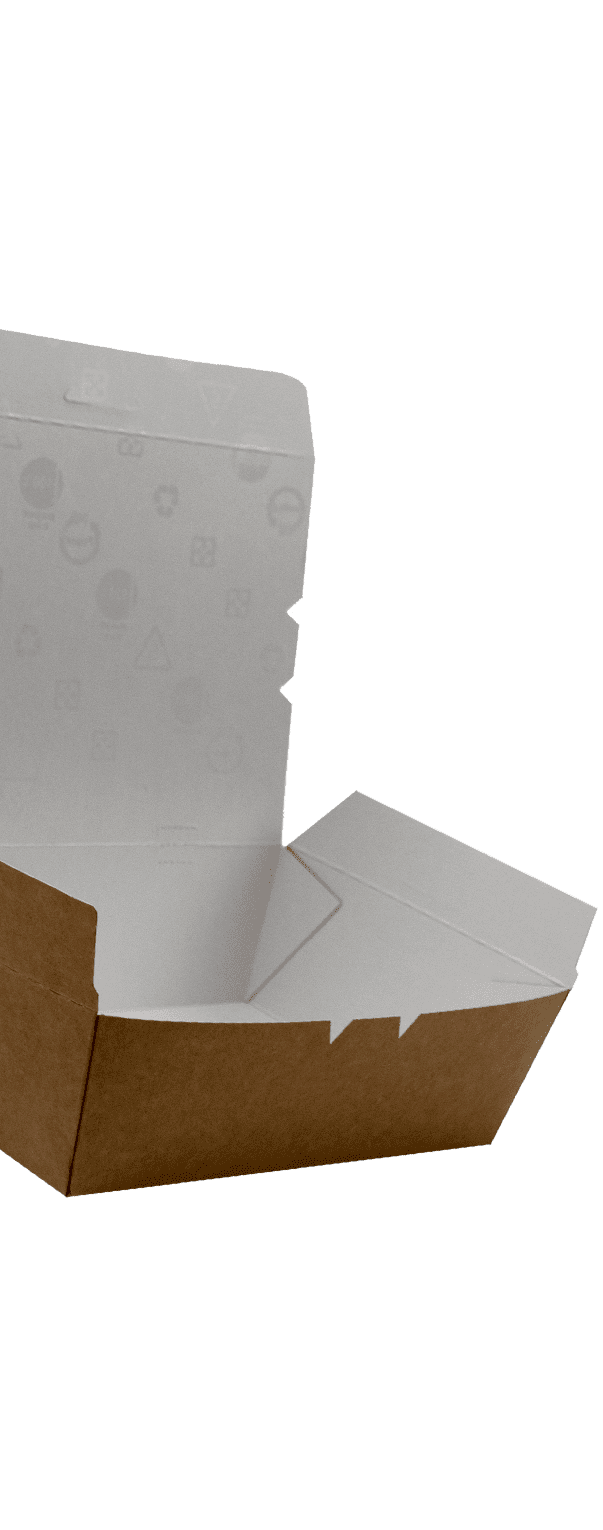 8.75" Kraft Paper To Go Box #3 8.75" Kraft Paper To Go Box #3
