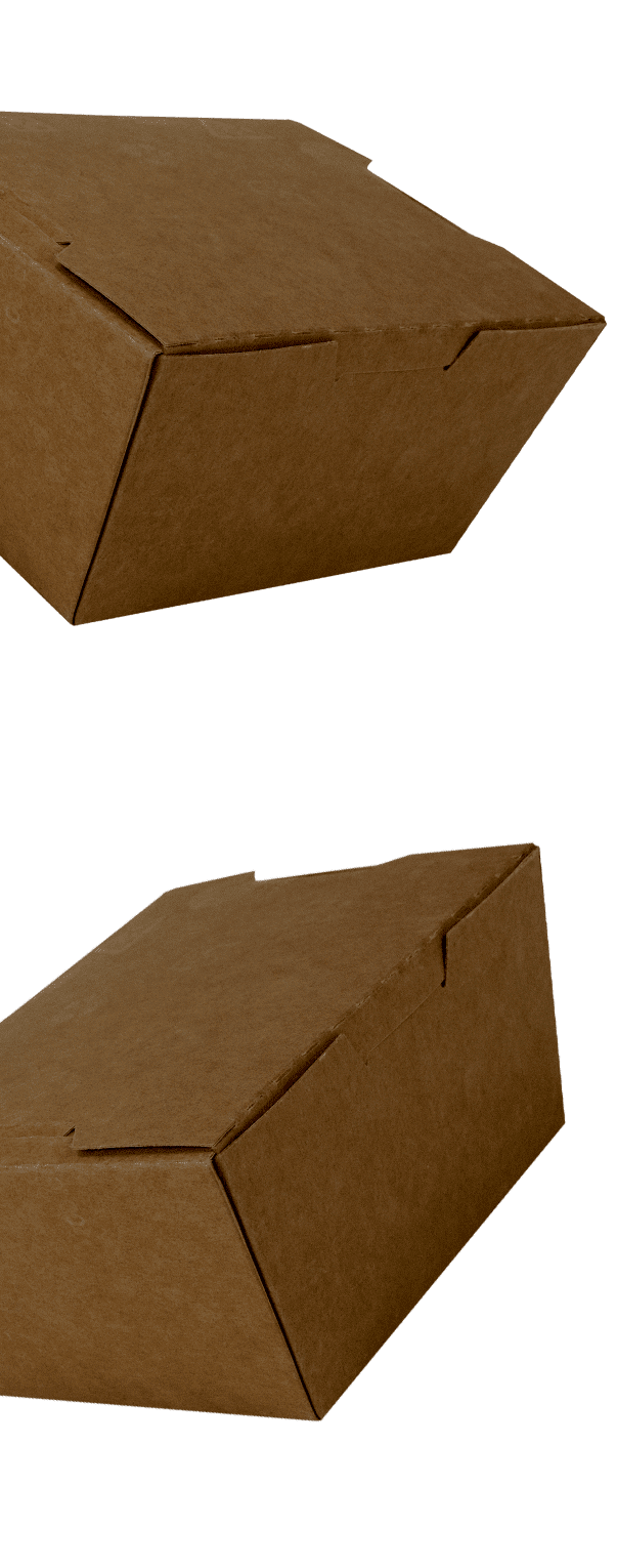 5" Kraft Paper To Go Box #1 5" Kraft Paper To Go Box #1