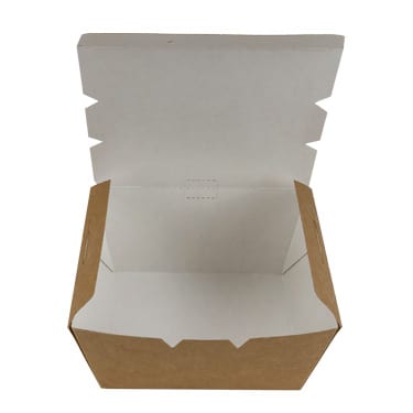 5" Kraft Paper To Go Box #1 5" Kraft Paper To Go Box #1