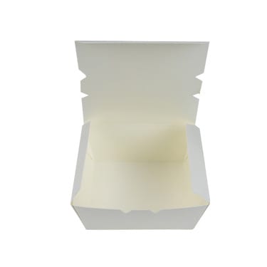 4.5" White Paper To Go Box - Sm 4.5" White Paper To Go Box - Sm