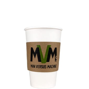 Custom Printed Kraft Corrugated Coffee Sleeves