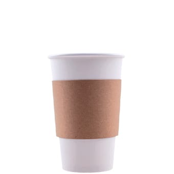 Kraft Corrugated Coffee Sleeves