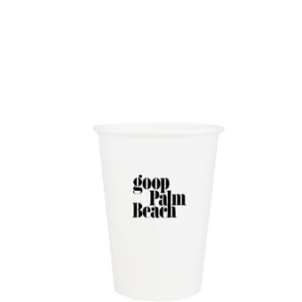 12oz Custom Printed White Paper Cold Cups