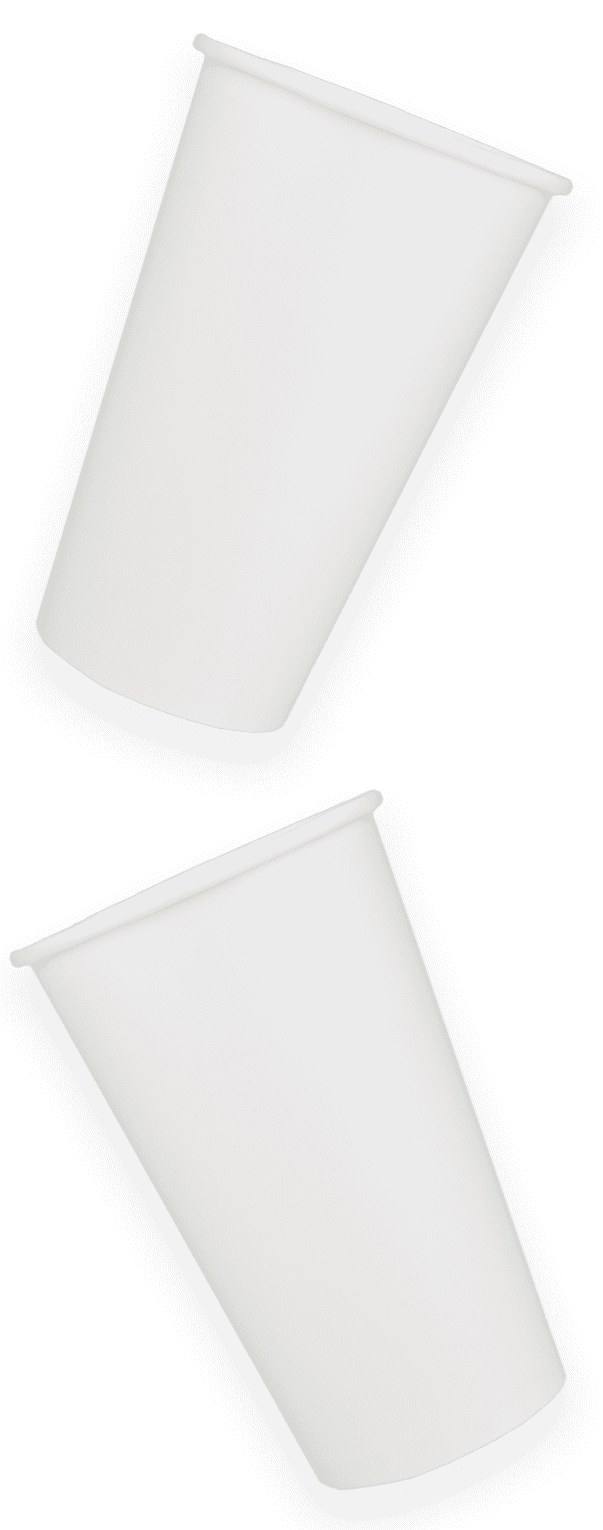 U-PCC16-Leftside 16oz Paper Cold Cup