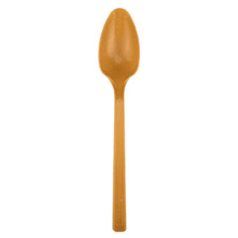Fiber Utensils: Spoon | Compostable Spoons | YBC Supply
