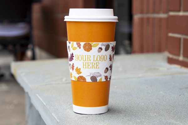 Lifestyle-DWS-2021Fall White Corrugate Coffee Sleeves