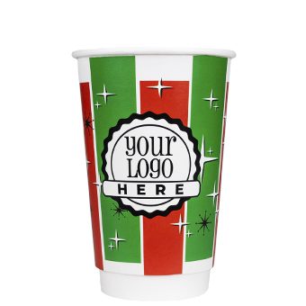 Winter 16oz Double Wall Hot Cups