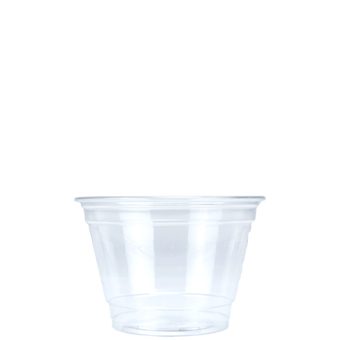 Unprinted 9 oz Clear Plastic Cup