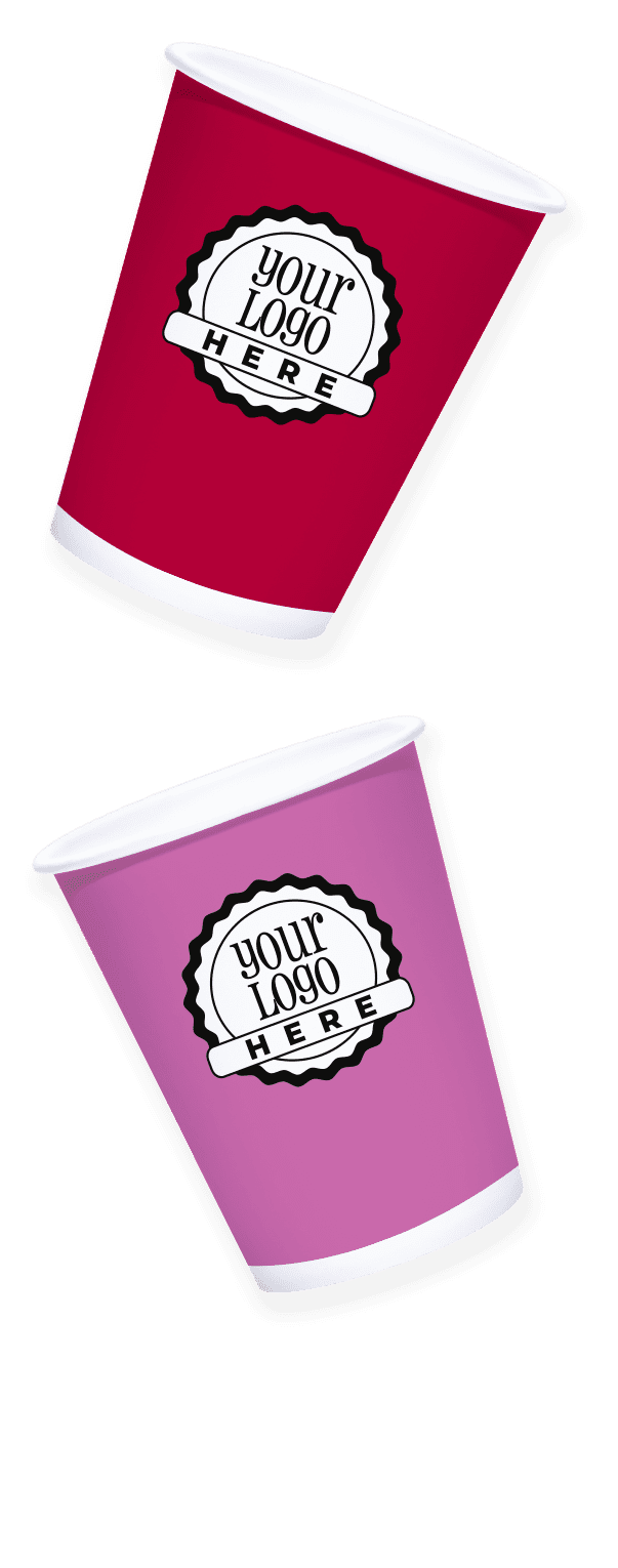 8 oz Winter Designs Hot Cups