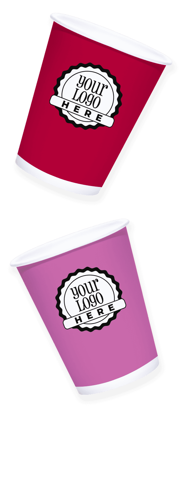 v-whc08-leftside 8 oz Winter Designs Hot Cups