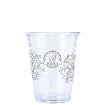 Spring 12oz Custom Printed White Paper Hot Cups