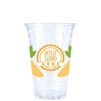 20oz Summer Clear Plastic Cup