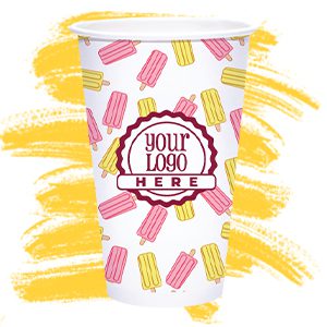 Summer Single Wall Hot Cups Summer Single Wall Hot Cups