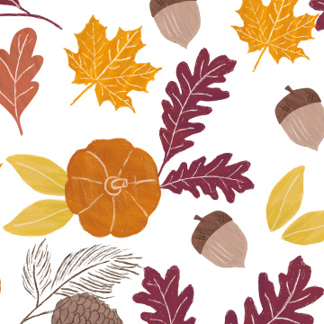 2022-Swatches-Fall-Foliage Sweet Heart Suckers Seasonal Design For Hot Cups & Sleeves