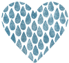 Charity Water Heart