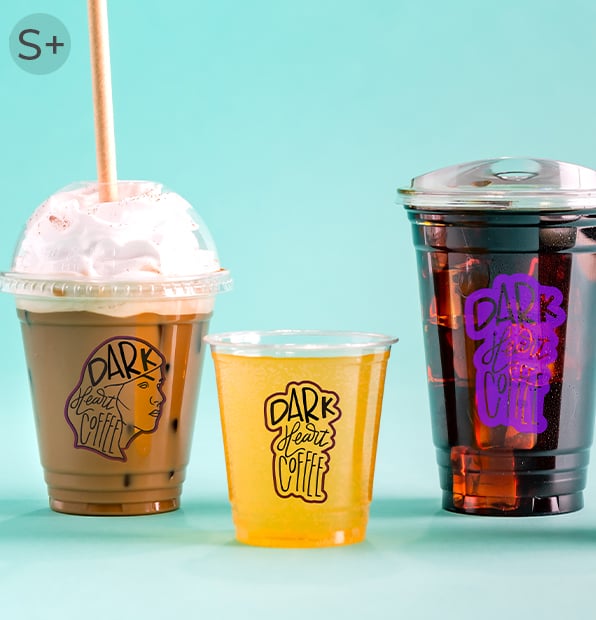 Custom Paper Drink / Soda Cups - Frozen Solutions