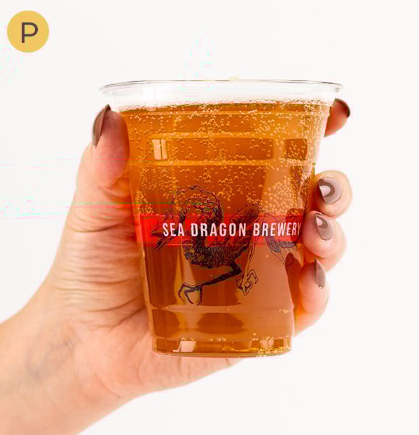 Custom 12 oz Plastic Cups