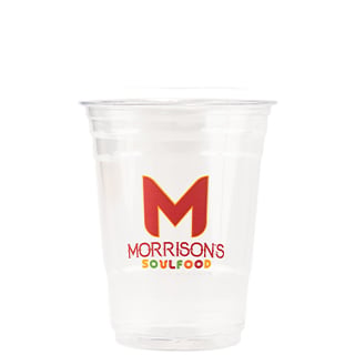 Custom Printed Plastic Cups -- 7oz PET Cold Cups (74mm) - 50,000 ct, Coffee Shop Supplies, Carry Out Containers