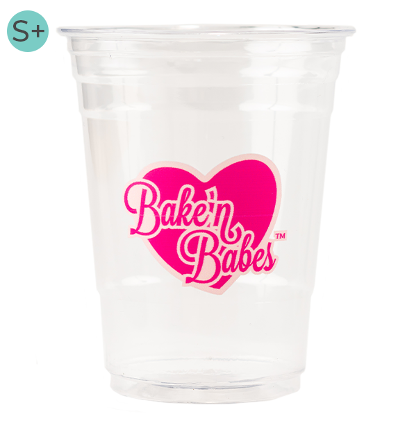 One Color, Double Side Print - 16 oz Plastic Cups