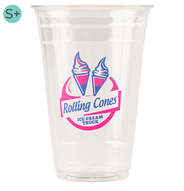 [50 Pack] 20oz Cups | Iced Coffee Go Cups and Dome Lids | Cold Smoothie | Plastic Cups with Dome Lids | Clear Plastic Disposable Pet Cup | Ideal for