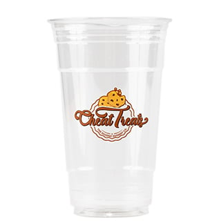 Custom Logo Printed Pet Transparent Biodegradable Drink Coffee Clear Cup  12oz 20oz 32oz 16oz Cold Disposable Plastic Cups with Lid - China Custom  Logo and Custom Printed price