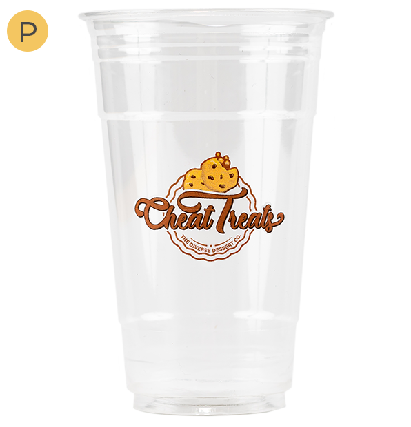 Plastic Cups - 12oz PET Cold Cups (92mm) - 1,000 ct, Coffee Shop Supplies, Carry Out Containers