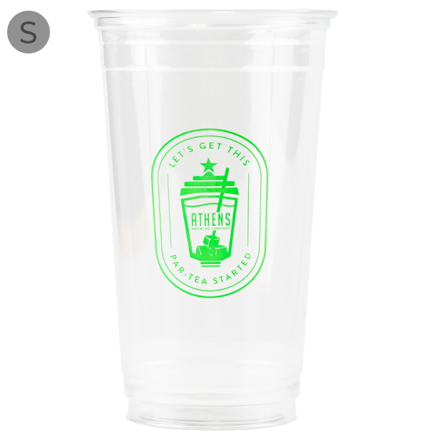 [500 Pack] 20 oz Plastic Cups with Dome Lids with Hole - PET Clear Cups  with Lids - Disposable Iced Coffee Cup for Tea, Juice, Smoothie, Boba