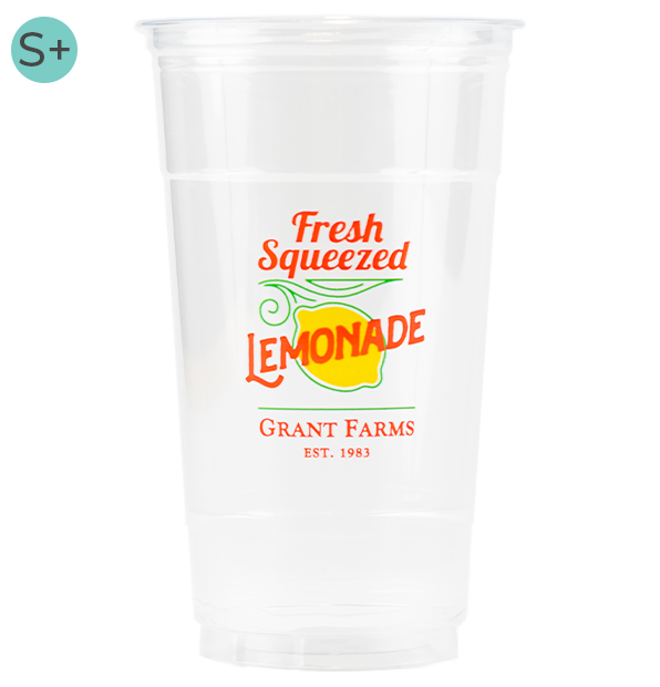 Custom 32 oz Plastic Cups