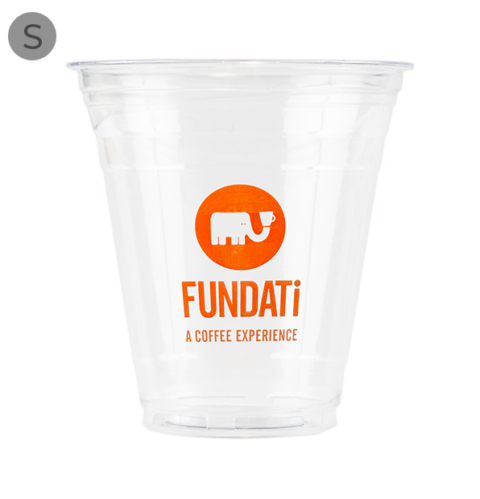 12 oz Custom Compostable Cups | Printed Eco-Friendly PLA Plastic Cups