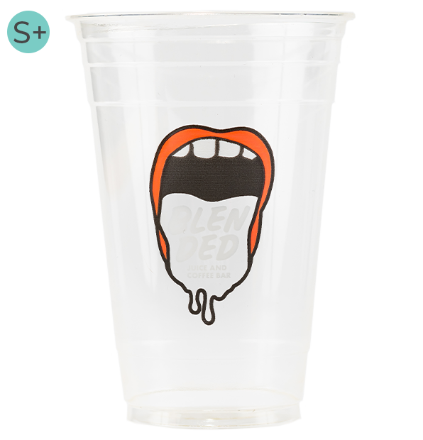 Custom Printed Compostable PLA Plastic Cup 20 oz